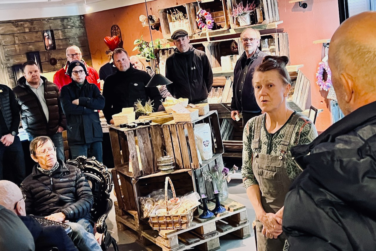 Besøk hos Farmors Marked 09.03.2026